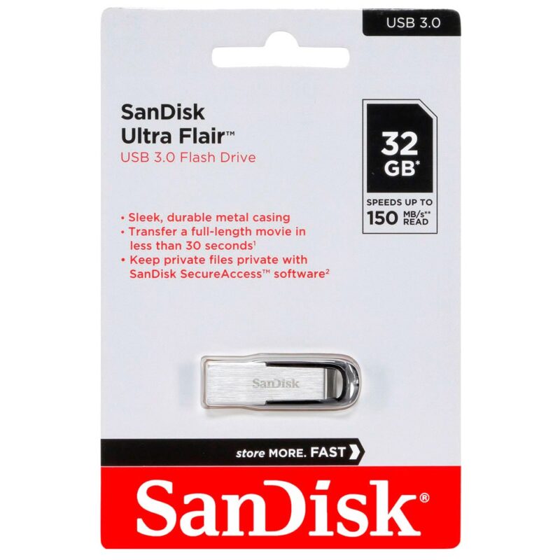 SANDISK ULTRA LUXE 32gb PENDRIVE - Image 2